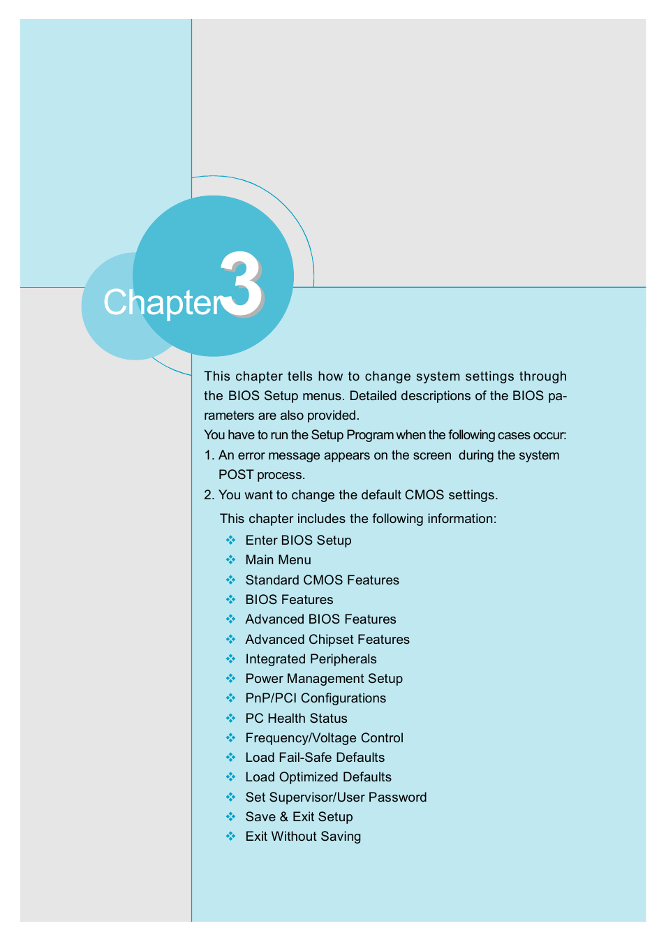 Chapter | Foxconn 865G7AF-8EKS User Manual | Page 30 / 51