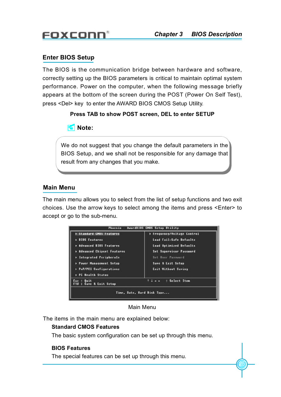 Foxconn 865G7AF-8EKS User Manual | Page 31 / 51