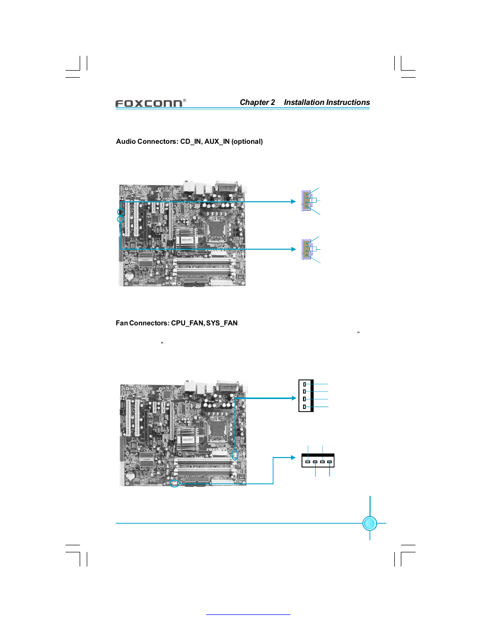 Chapter 2 installation instructions | Foxconn 915P7AD-8EKRS User Manual | Page 30 / 110