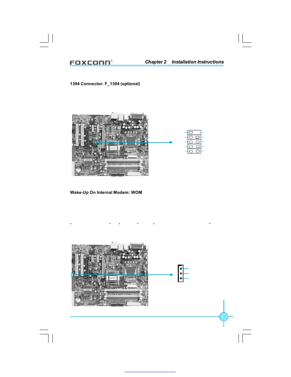 Chapter 2 installation instructions | Foxconn 915P7AD-8EKRS User Manual | Page 32 / 110