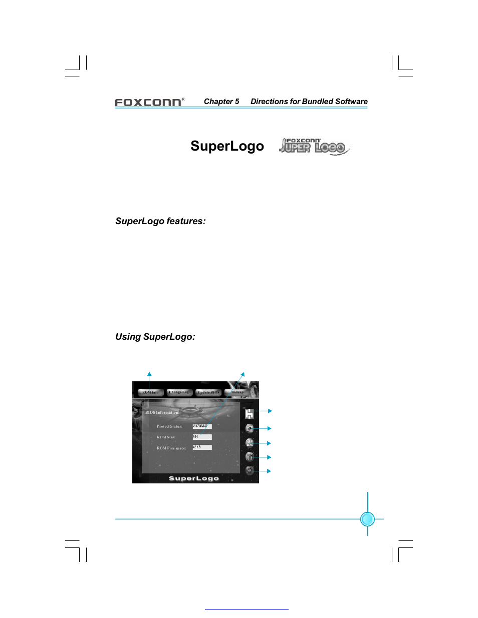 Superlogo, Superlogo features, Using superlogo | Foxconn 915P7AD-8EKRS User Manual | Page 88 / 110