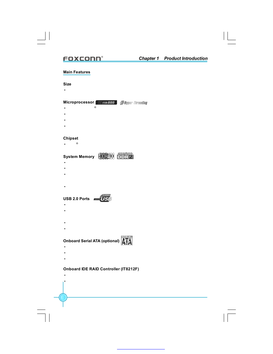 Foxconn 915P7AD-8EKRS User Manual | Page 9 / 110