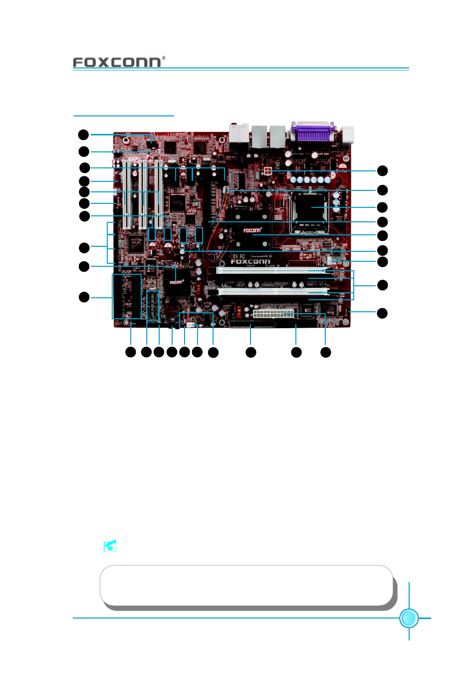 Chapter 1 product introduction motherboard layout | Foxconn 925XE7AA-8EKRS2 User Manual | Page 13 / 104