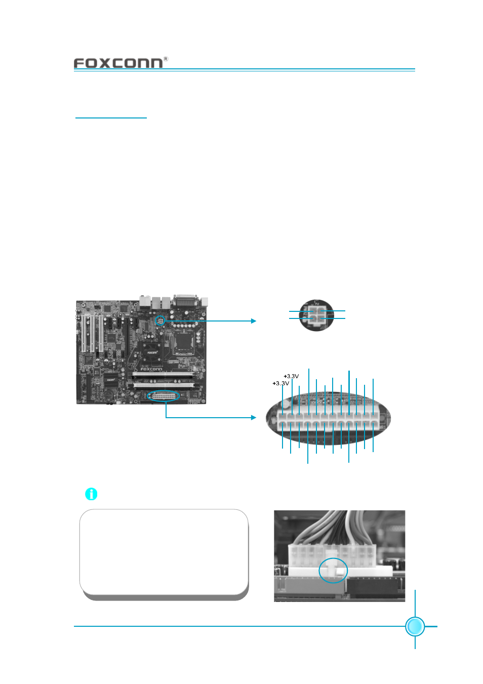 Chapter 2 installation instructions, Power supply | Foxconn 925XE7AA-8EKRS2 User Manual | Page 21 / 104