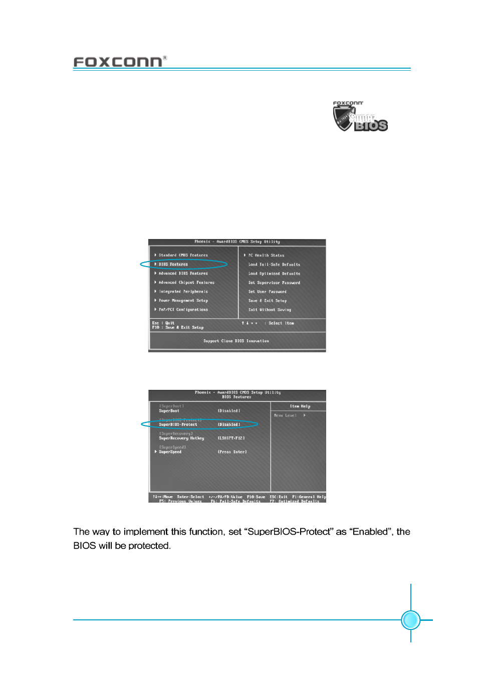 Superbios-protect | Foxconn 925XE7AA-8EKRS2 User Manual | Page 91 / 104