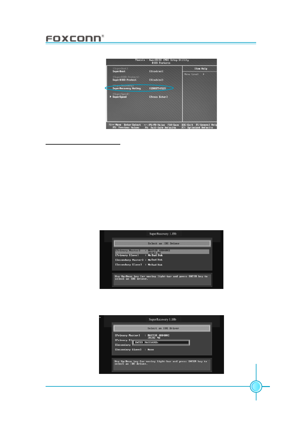 Hard disk selection | Foxconn 925XE7AA-8EKRS2 User Manual | Page 93 / 104