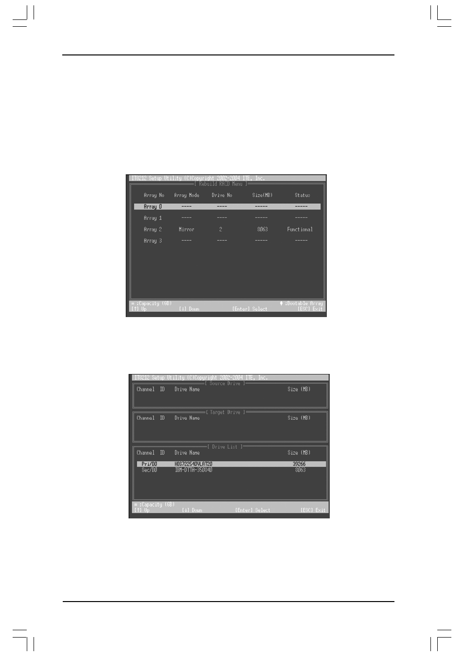 Raid user’s guide, 40 7. rebuilding a raid array | Foxconn 925XE7AA-8EKRS2-RAID User Manual | Page 42 / 45