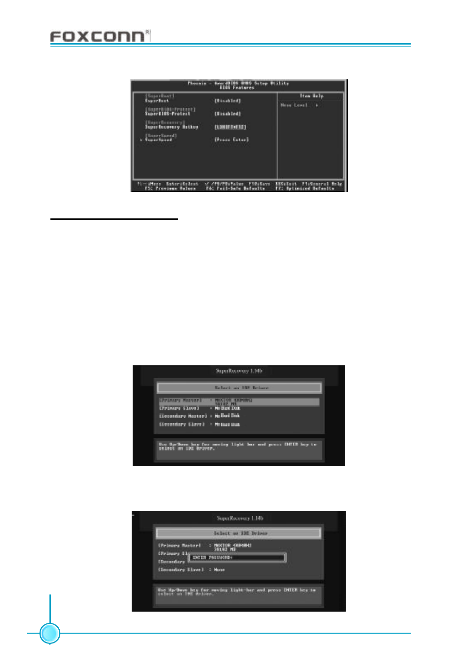 Hard disk selection | Foxconn 915M03-G-8EKRS2 User Manual | Page 96 / 106