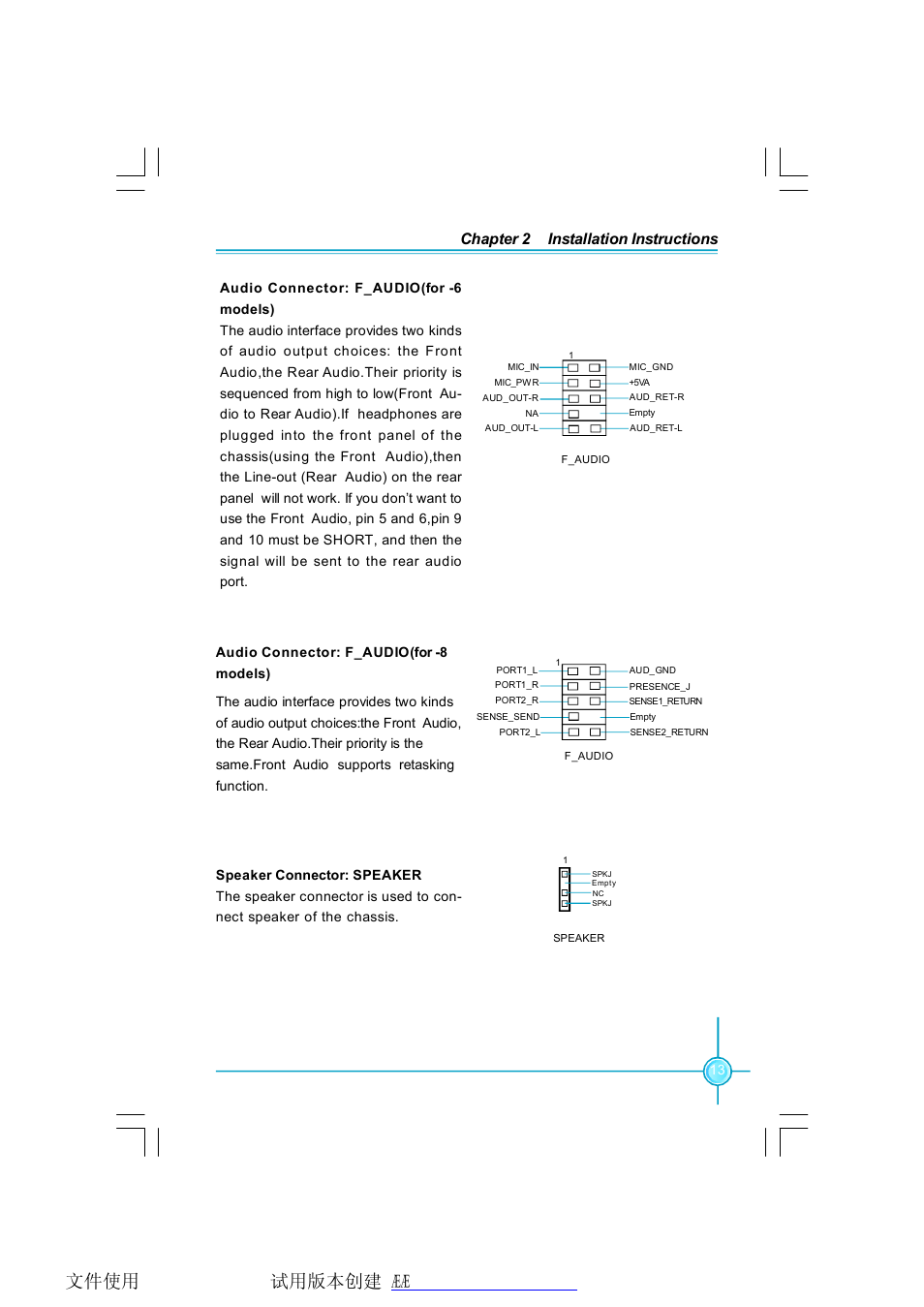 Chapter 2 installation instructions | Foxconn 945PL7AE-8KRS2HV User Manual | Page 20 / 72