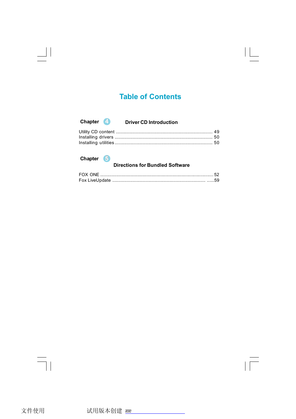 Foxconn 945PL7AE-8KRS2HV User Manual | Page 5 / 72