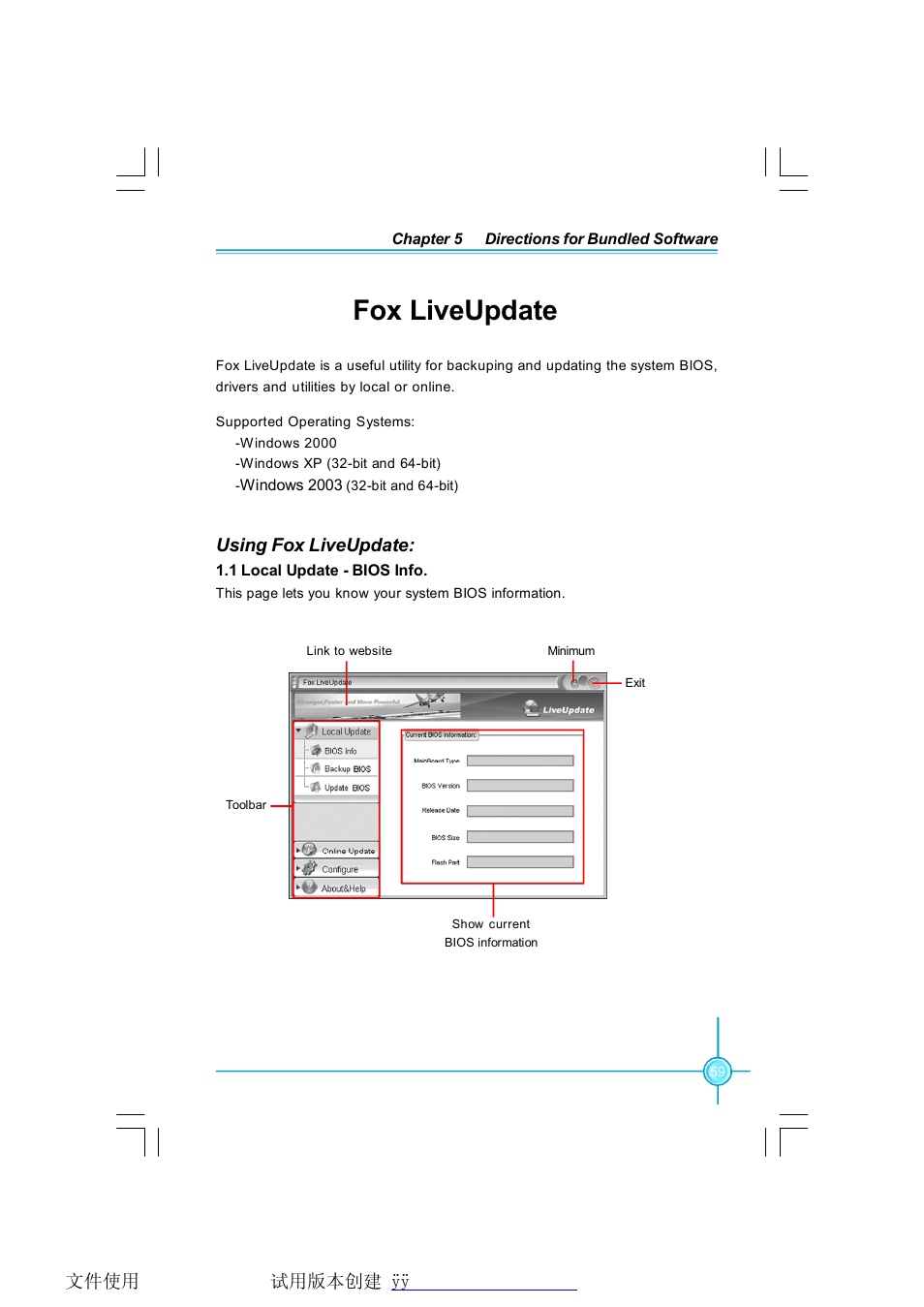 Fox liveupdate | Foxconn 945PL7AE-8KRS2HV User Manual | Page 66 / 72