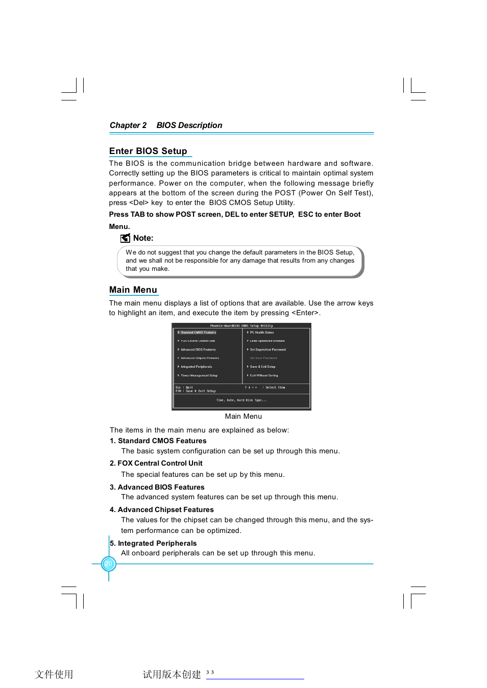 Foxconn 45CMX User Manual | Page 26 / 47