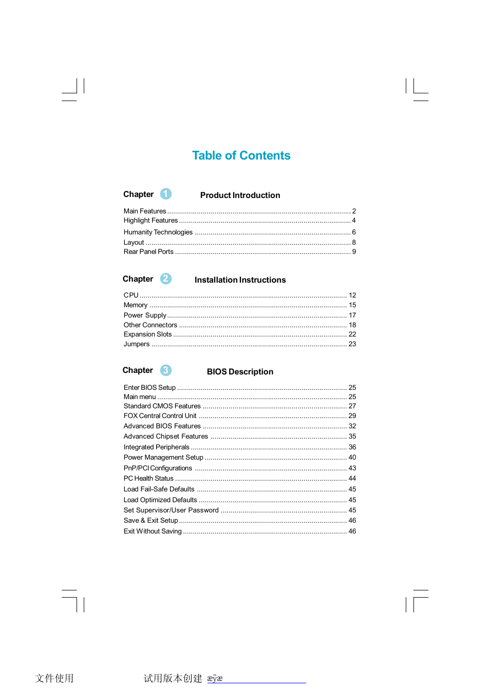 Foxconn 975X7AB-8EKRS2H User Manual | Page 4 / 79