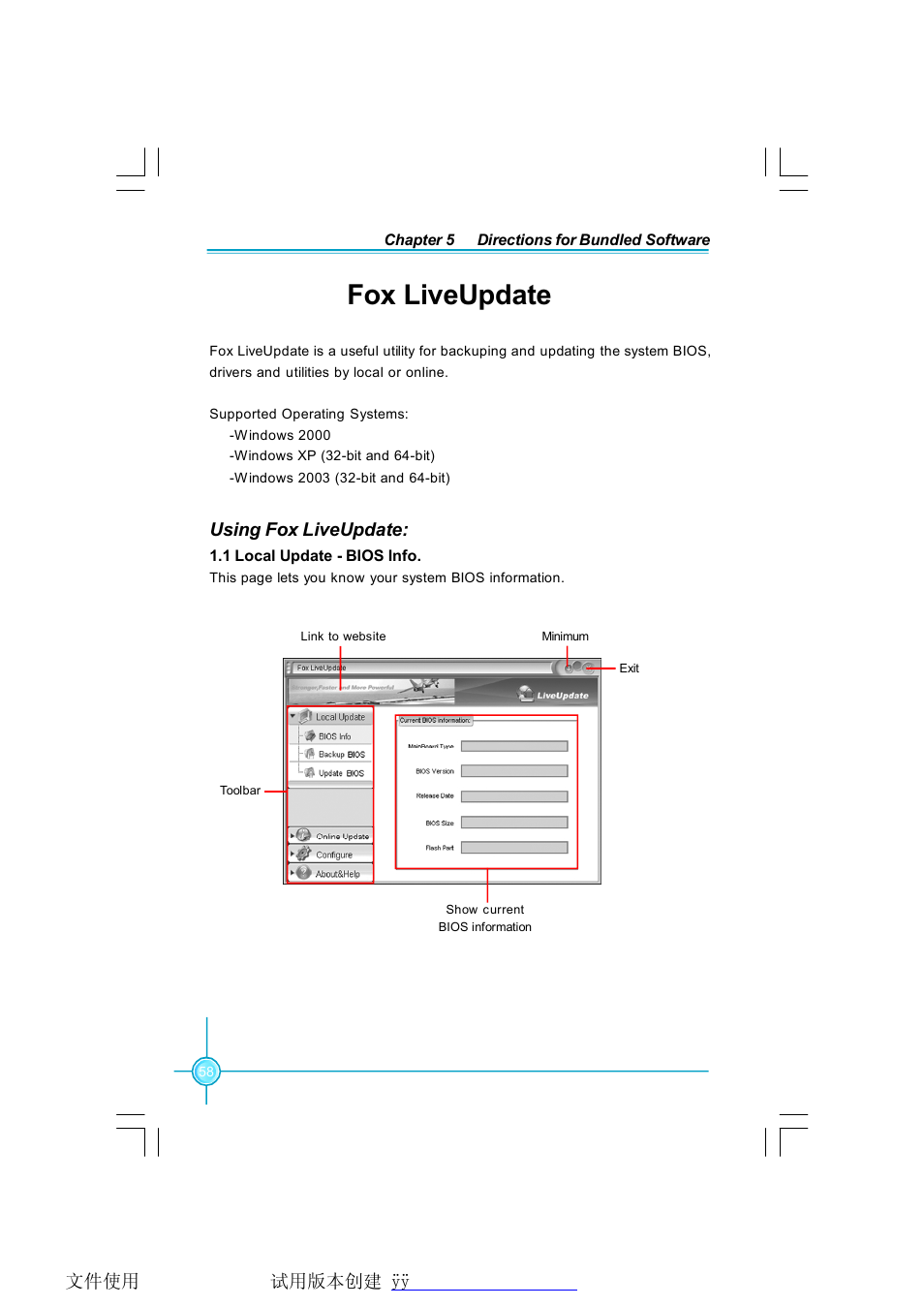 Fox liveupdate | Foxconn 975X7AB-8EKRS2H User Manual | Page 66 / 79