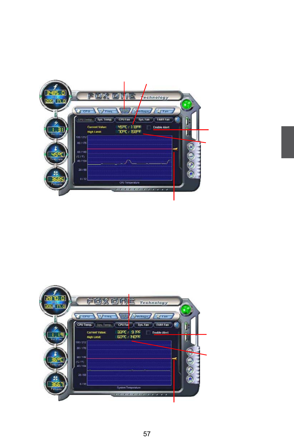 Limit setting | Foxconn G31MG Series User Manual | Page 64 / 85