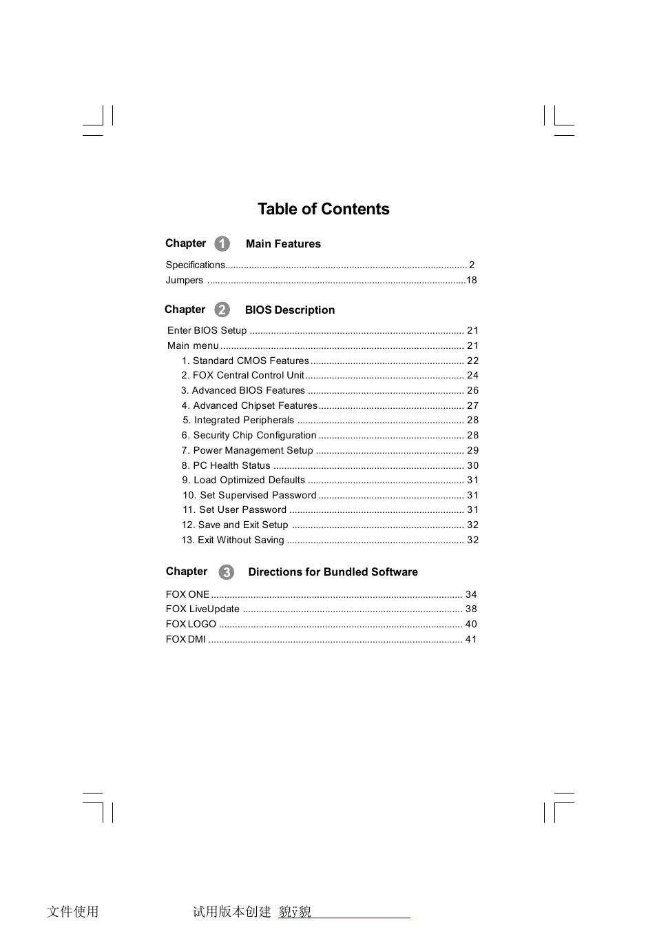 Foxconn G31MX Series User Manual | Page 4 / 47
