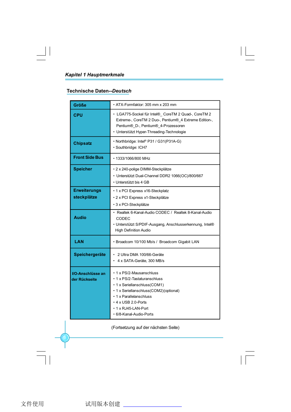 Foxconn P31A Series User Manual | Page 12 / 45