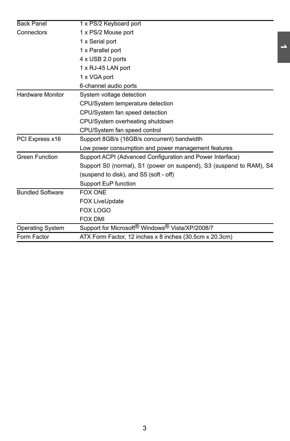 Foxconn G41AP User Manual | Page 10 / 73