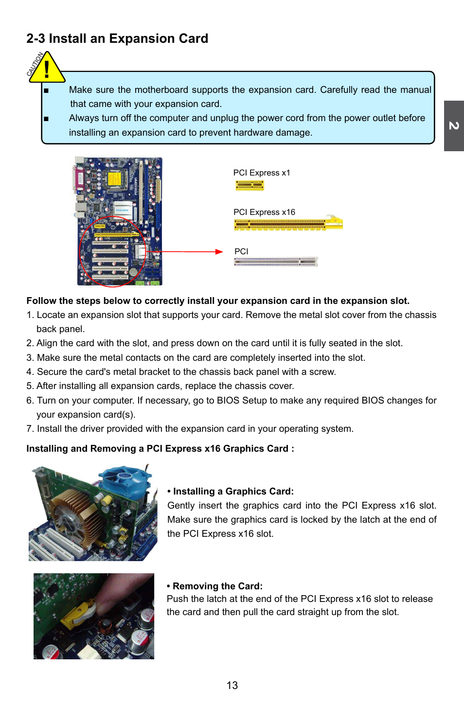 3 install an expansion card | Foxconn G41AP User Manual | Page 20 / 73