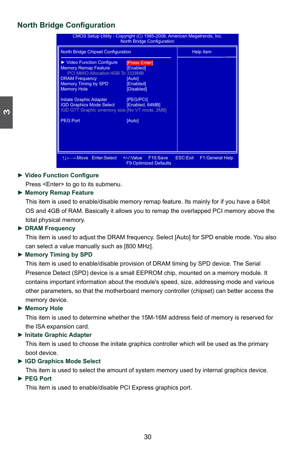 North bridge configuration | Foxconn G41AP User Manual | Page 37 / 73
