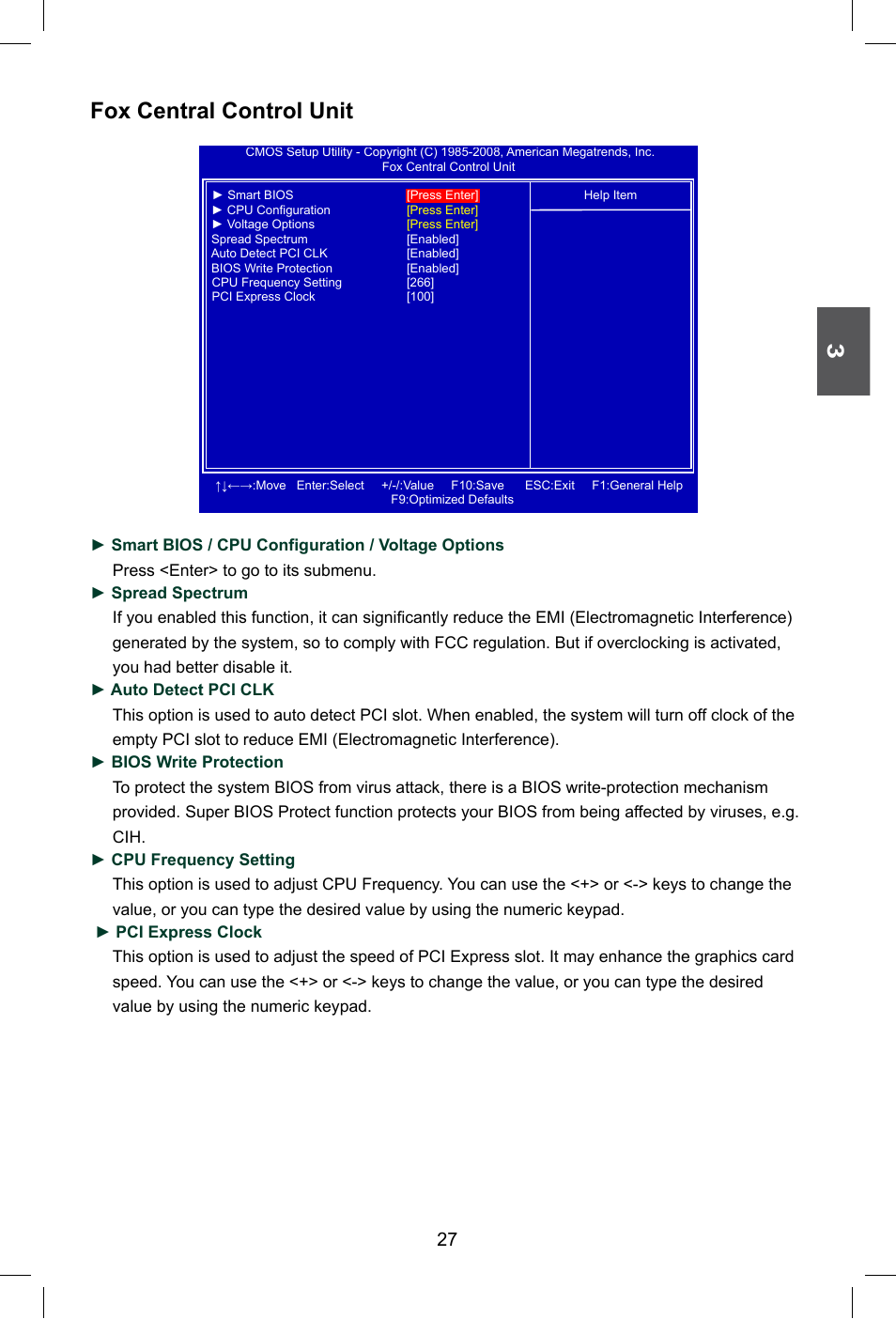 Fox central control unit | Foxconn G41M Series User Manual | Page 34 / 75