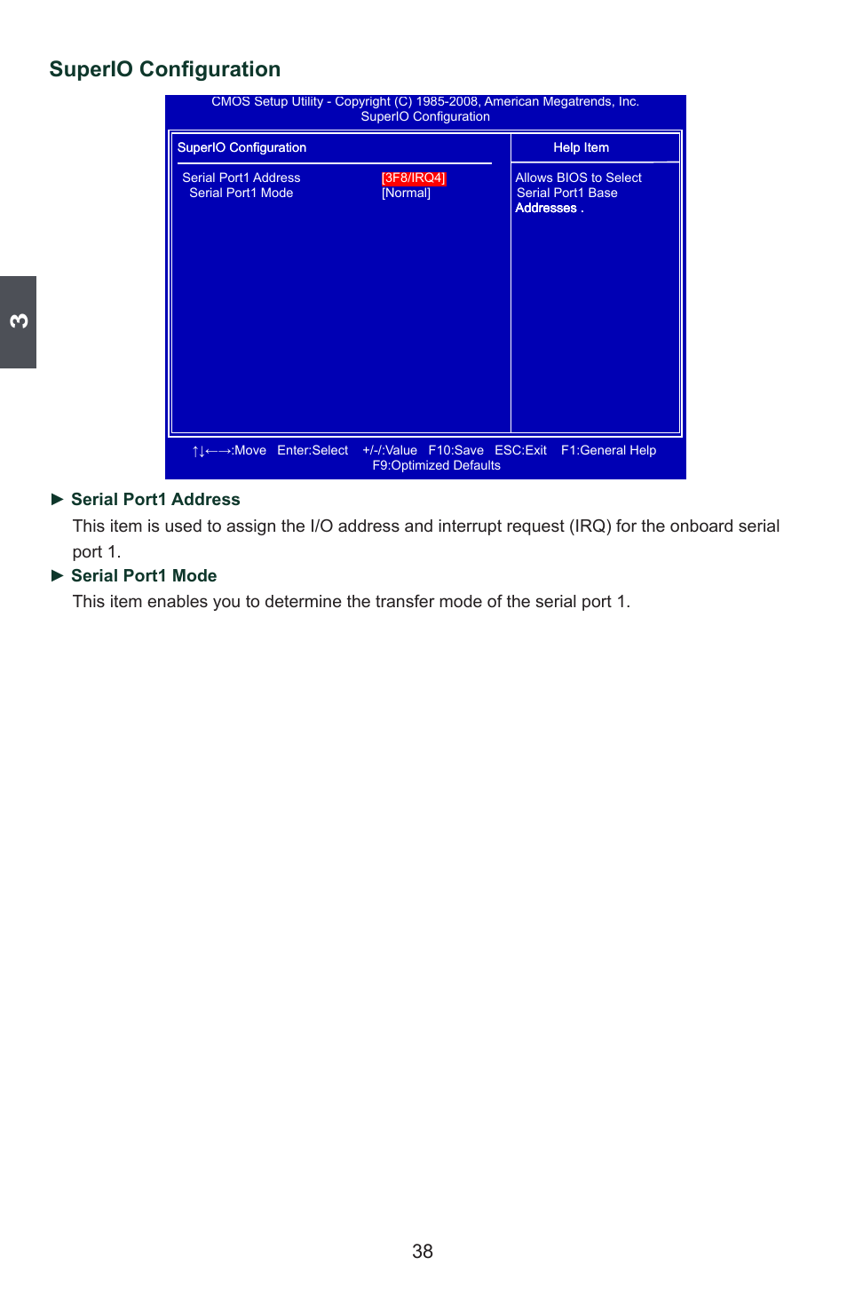 Superio configuration | Foxconn G41MD Series User Manual | Page 45 / 51