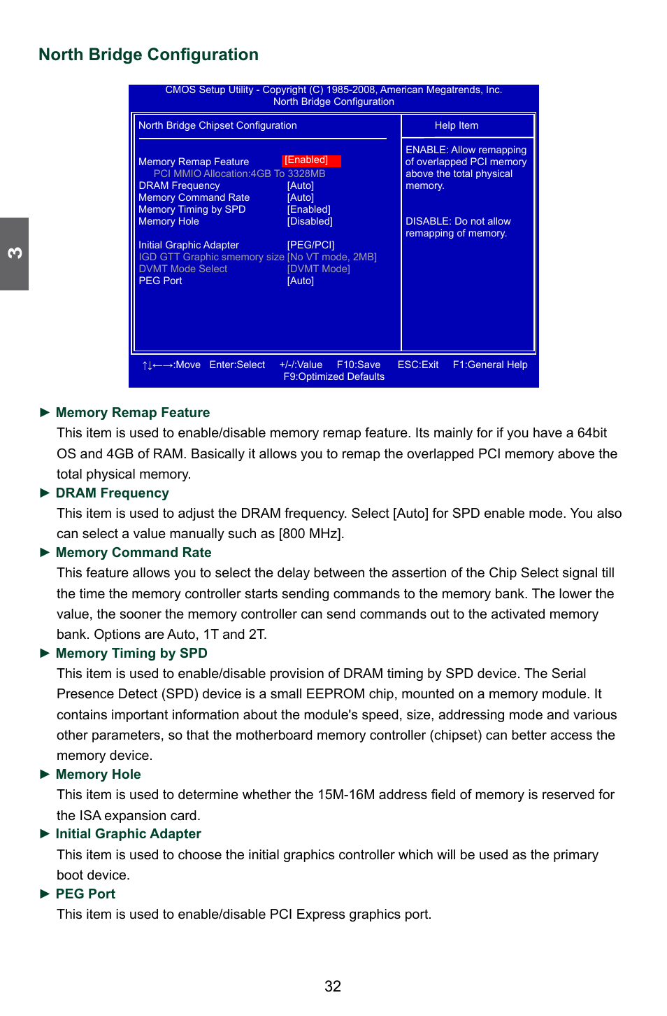 North bridge configuration | Foxconn G41MXP User Manual | Page 39 / 74