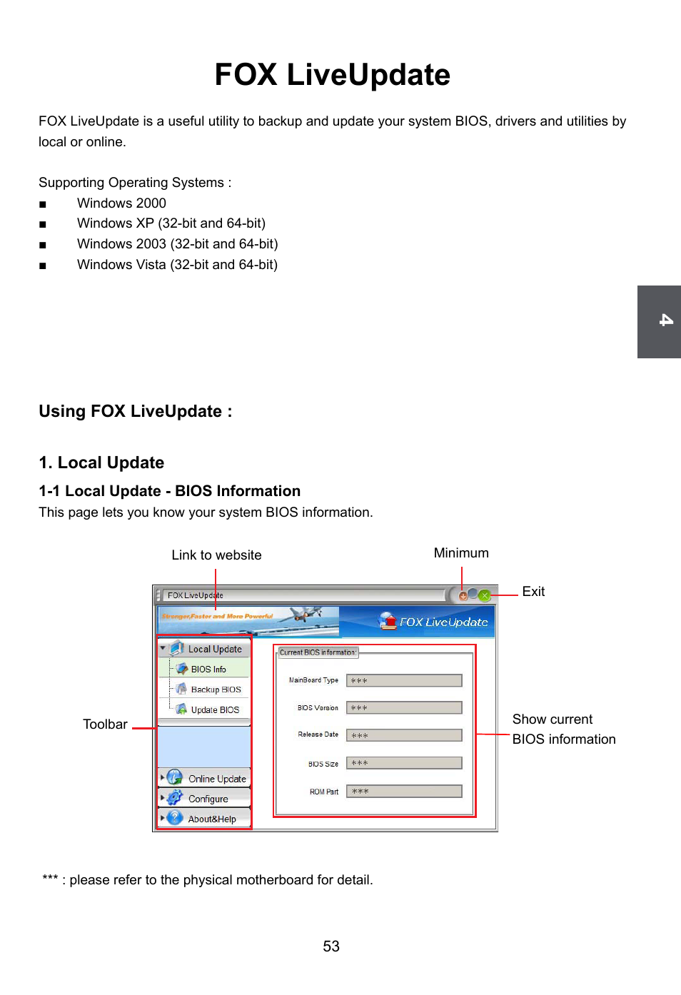 Fox liveupdate | Foxconn G41S User Manual | Page 60 / 69