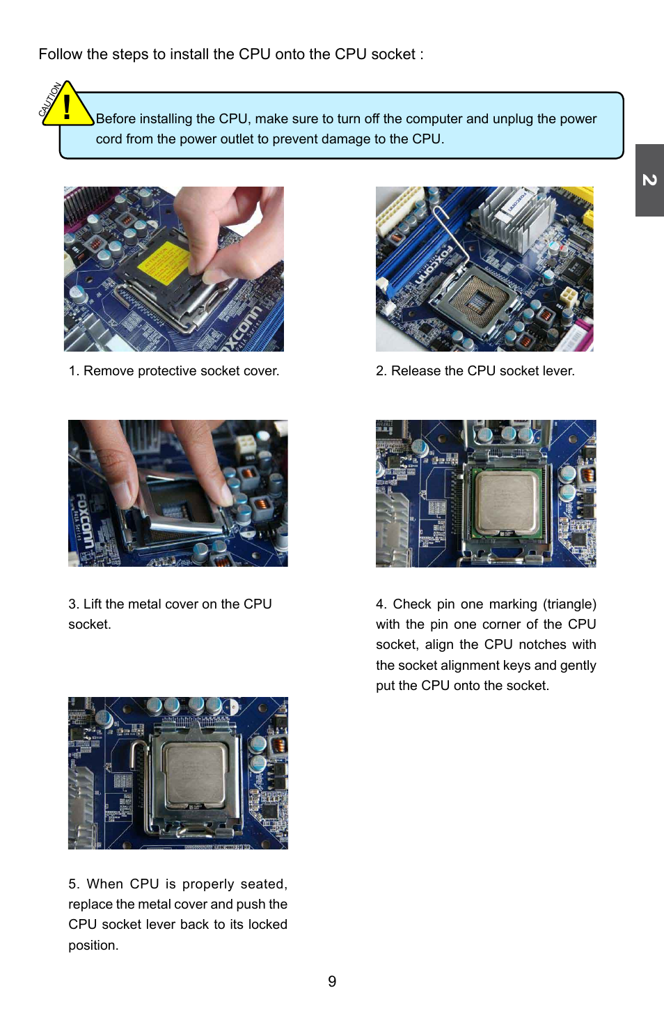 Foxconn P41A-G User Manual | Page 16 / 72