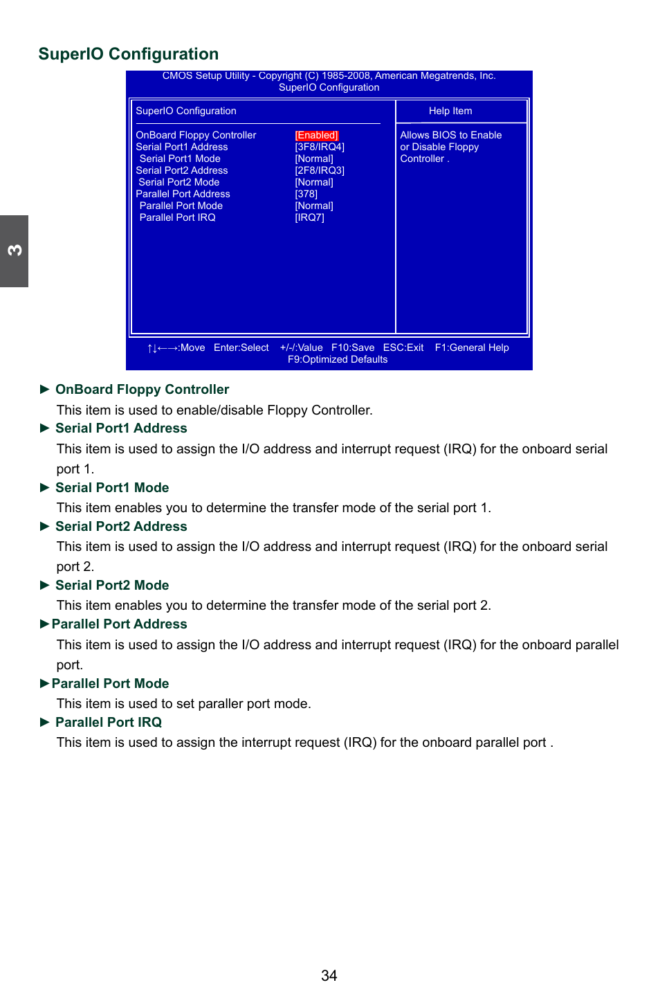 Superio configuration | Foxconn P41A-G User Manual | Page 41 / 72