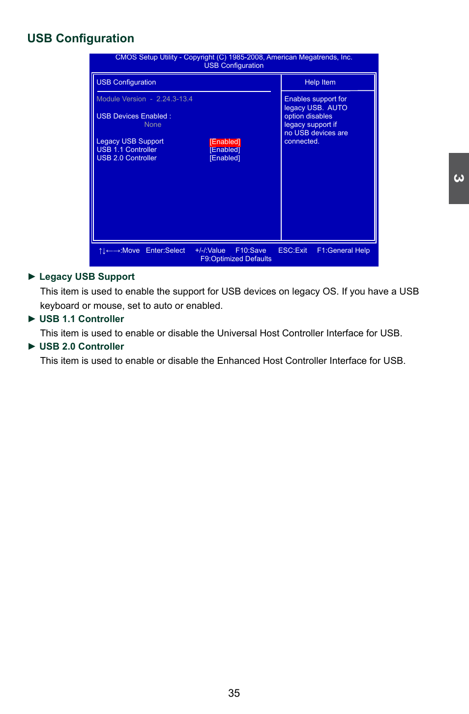 Usb configuration | Foxconn P41A-G User Manual | Page 42 / 72