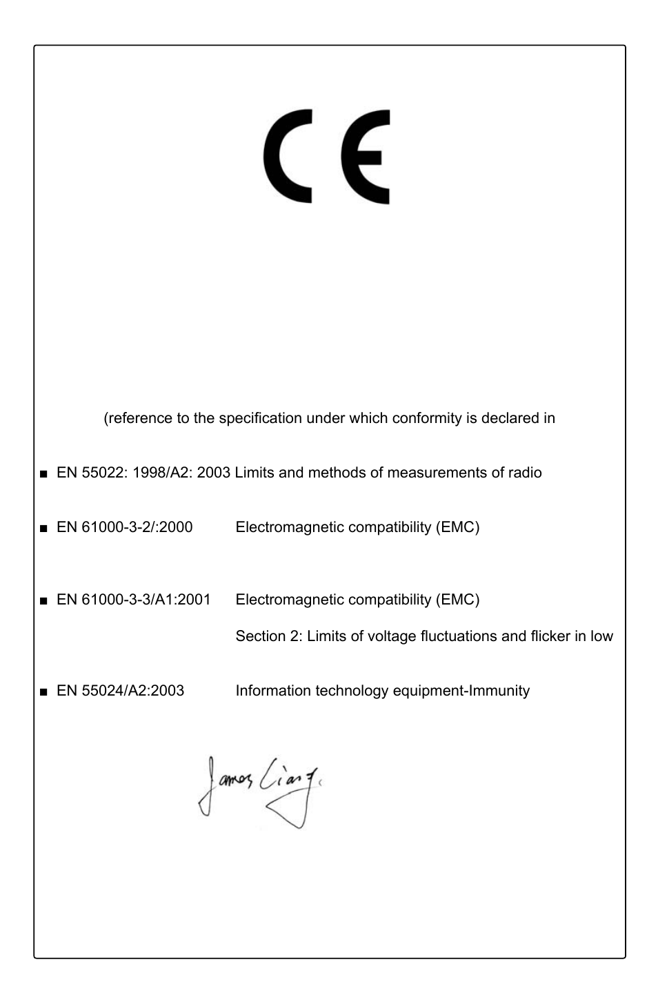 Declaration of conformity | Foxconn G45M User Manual | Page 3 / 116