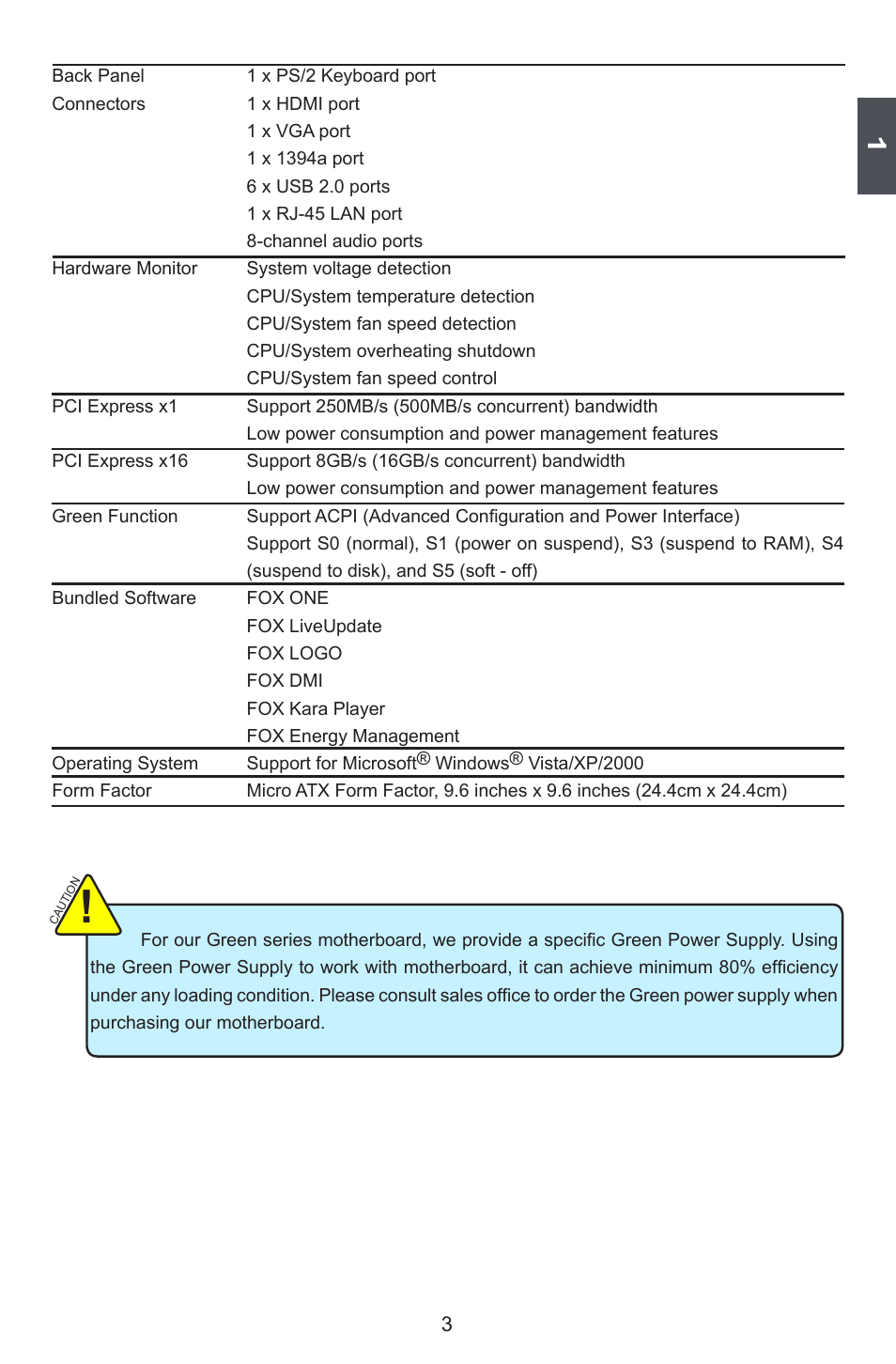 Foxconn G45MG User Manual | Page 10 / 124