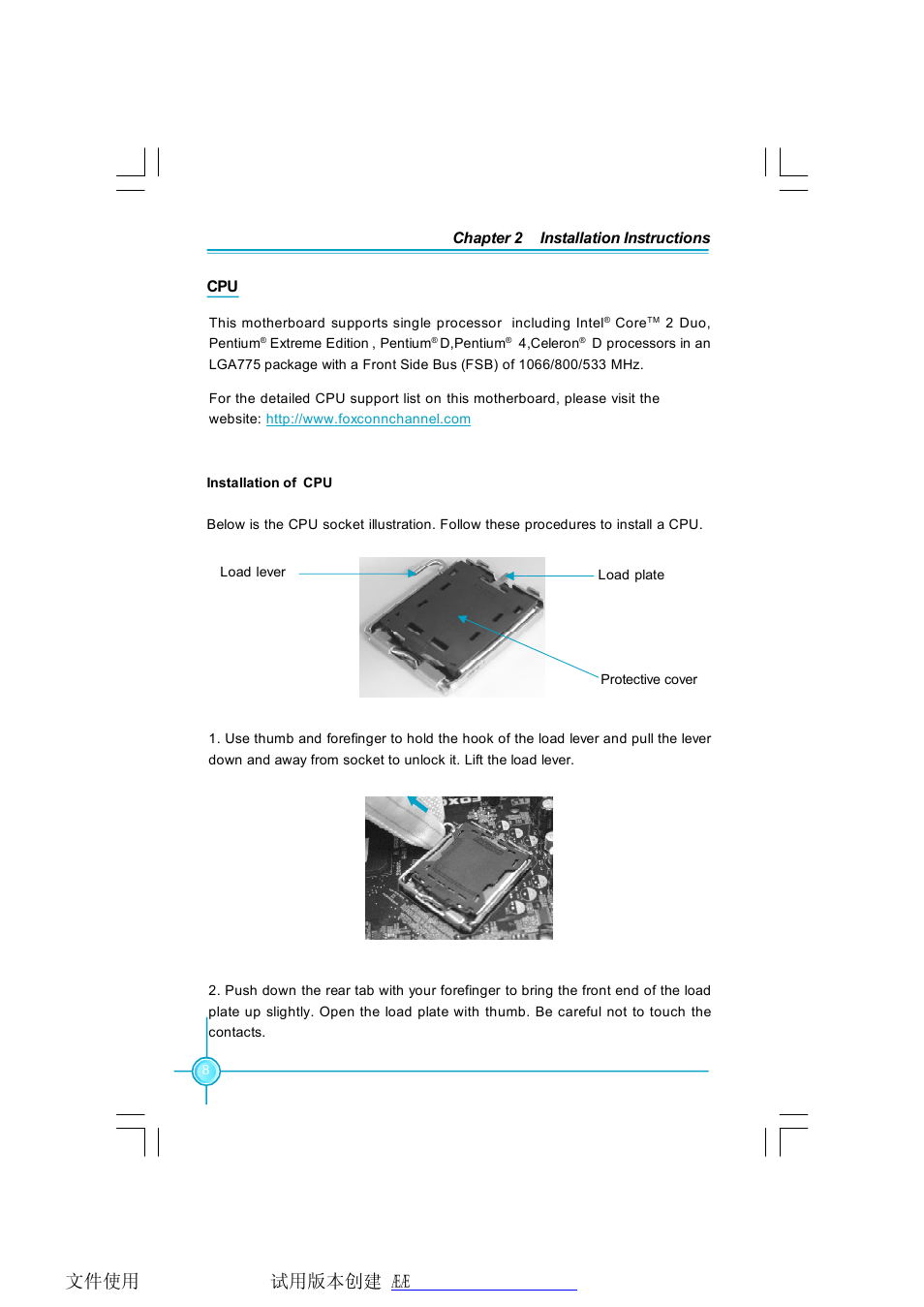 Foxconn G9657MA-8EKRS2H User Manual | Page 15 / 69