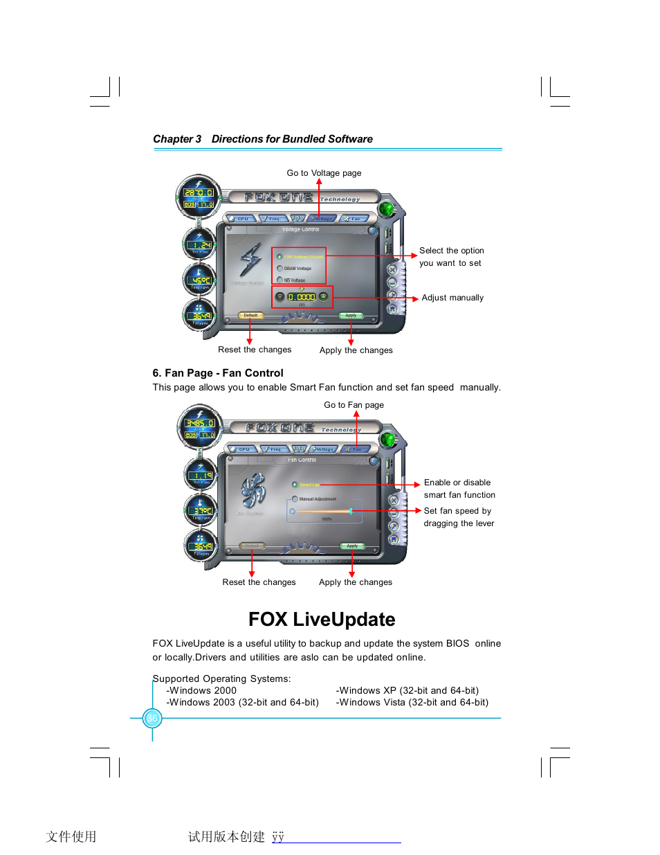 Fox liveupdate | Foxconn P31A-S User Manual | Page 42 / 45