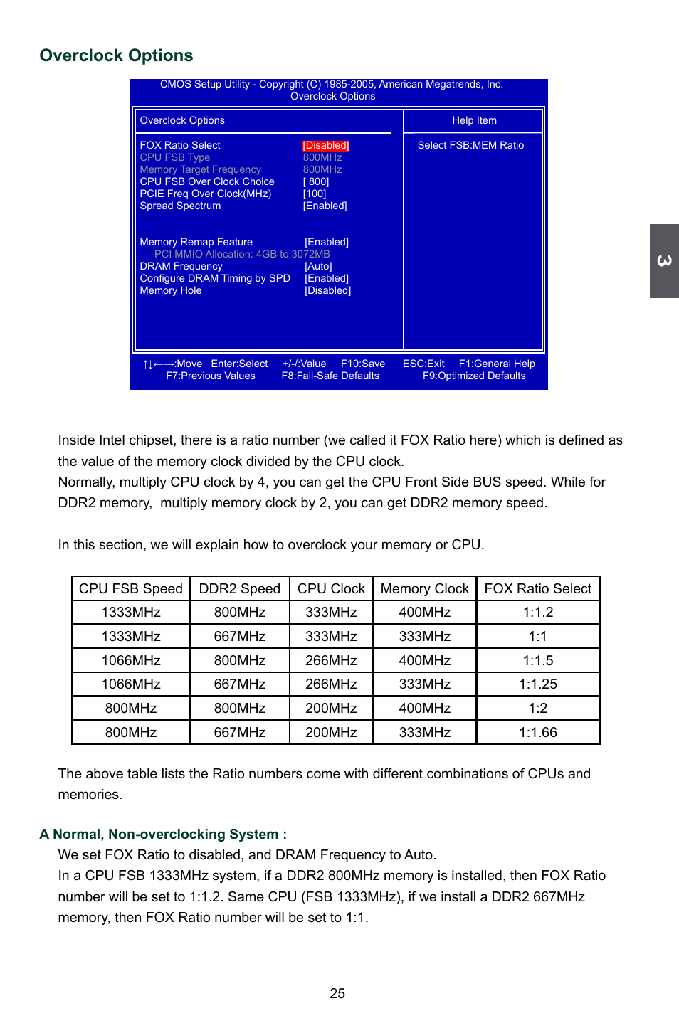 Overclock options | Foxconn P35A User Manual | Page 32 / 117