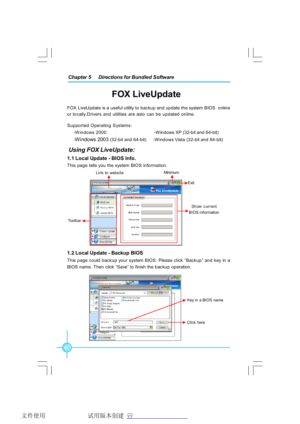 Fox liveupdate | Foxconn P35AP-S User Manual | Page 56 / 67