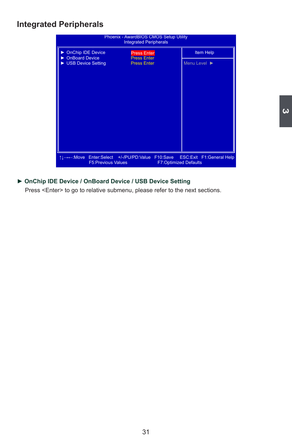 Integrated peripherals | Foxconn Avenger User Manual | Page 38 / 119
