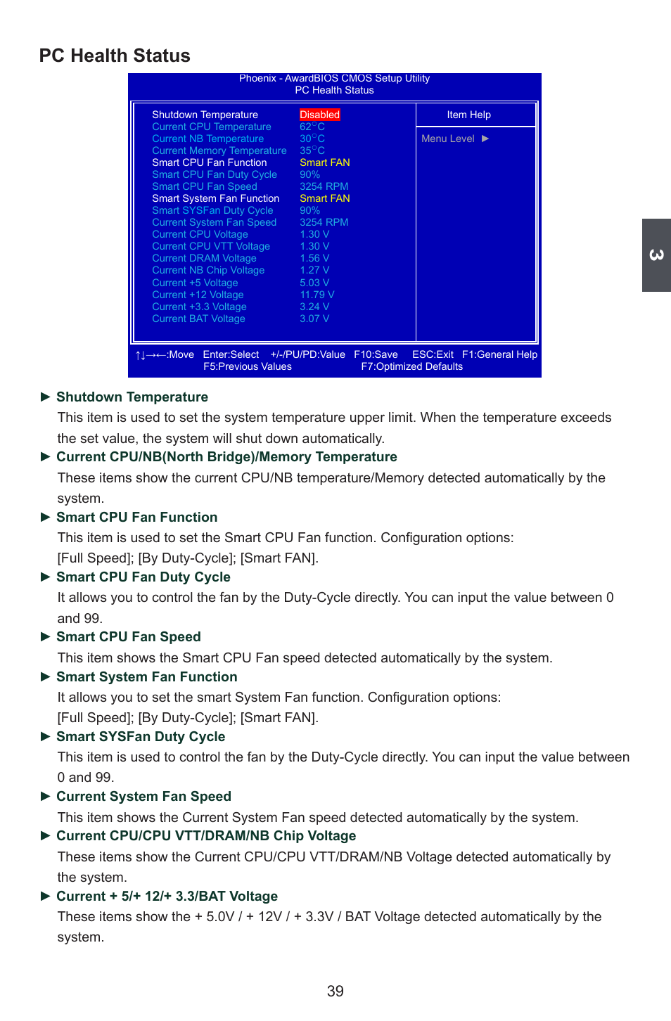 Pc health status | Foxconn Avenger User Manual | Page 46 / 119