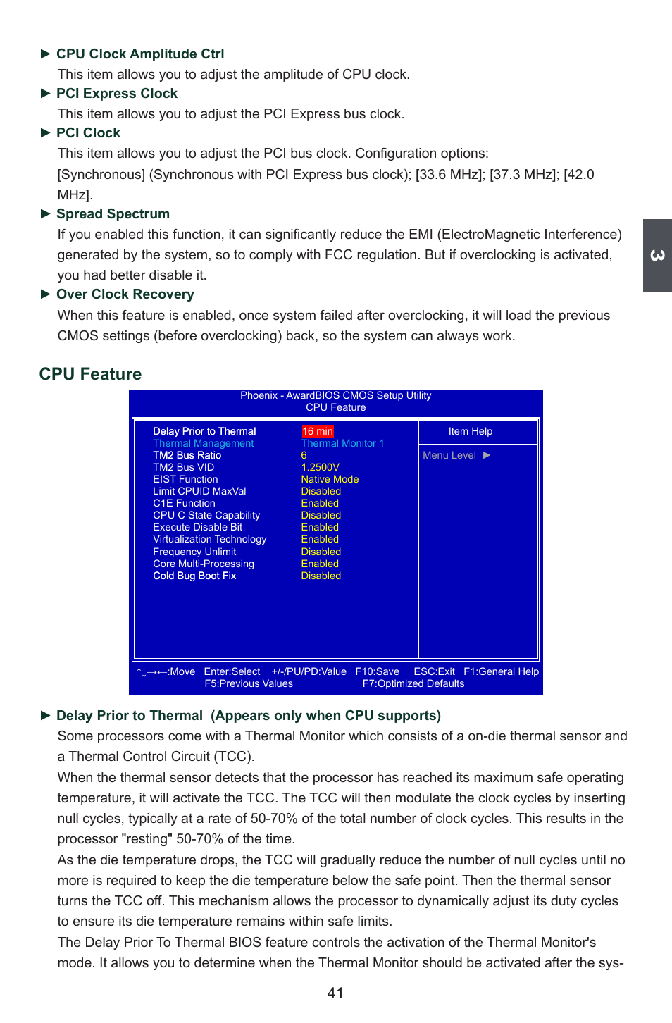 Cpu feature | Foxconn Avenger User Manual | Page 48 / 119