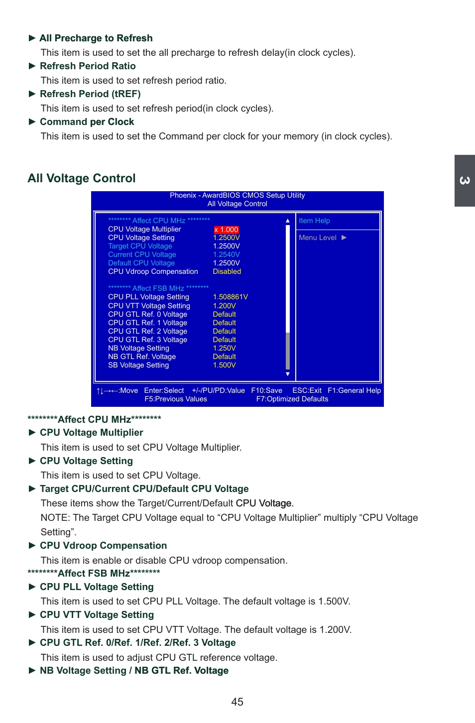 All voltage control | Foxconn Avenger User Manual | Page 52 / 119
