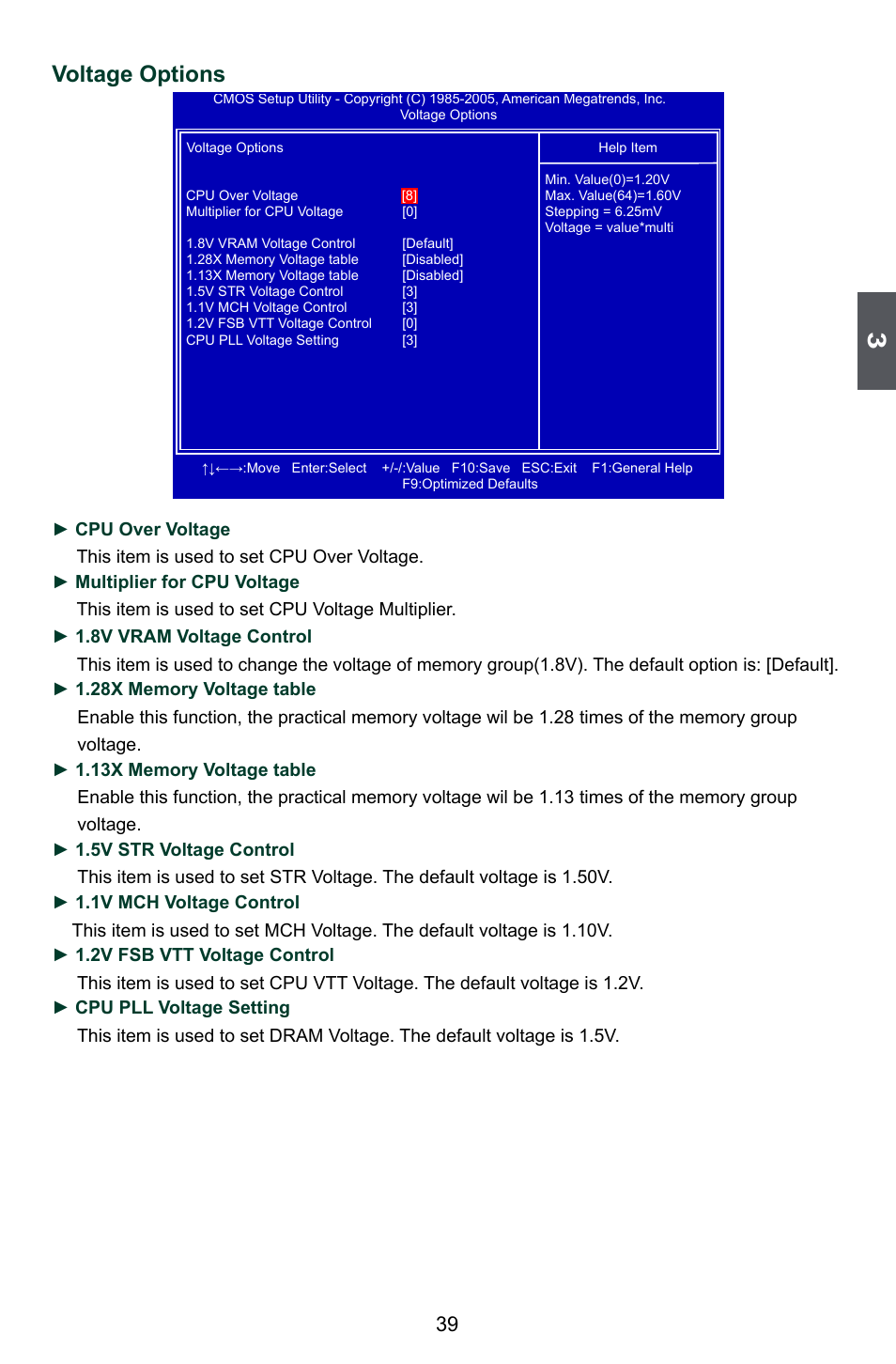 Voltage options | Foxconn ELA User Manual | Page 46 / 117