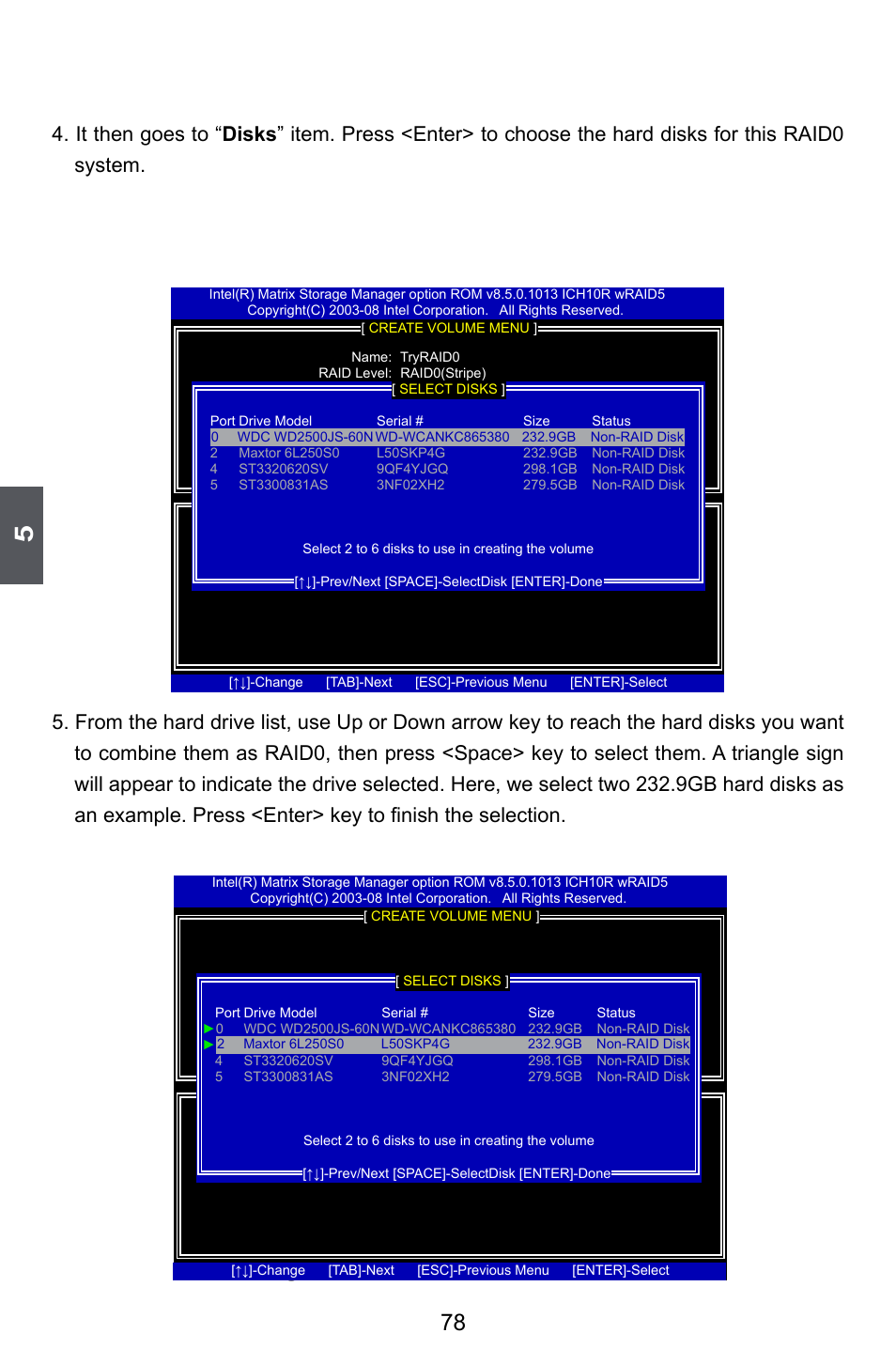 Creating raid 1 | Foxconn ELA User Manual | Page 85 / 117