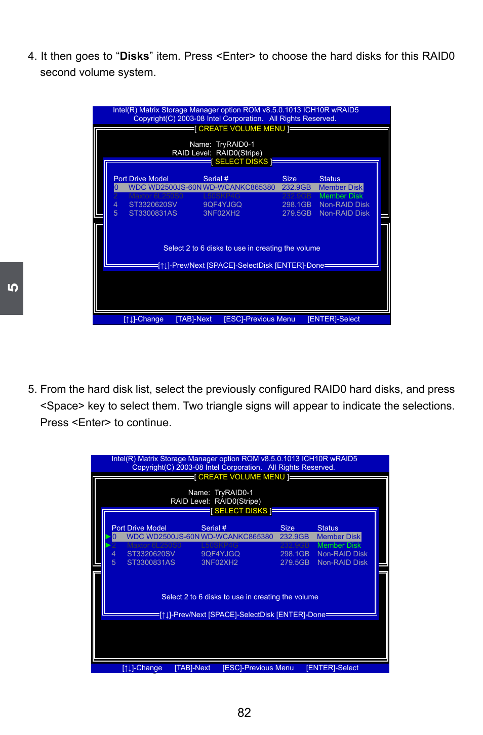 Creating raid 1 | Foxconn ELA User Manual | Page 89 / 117