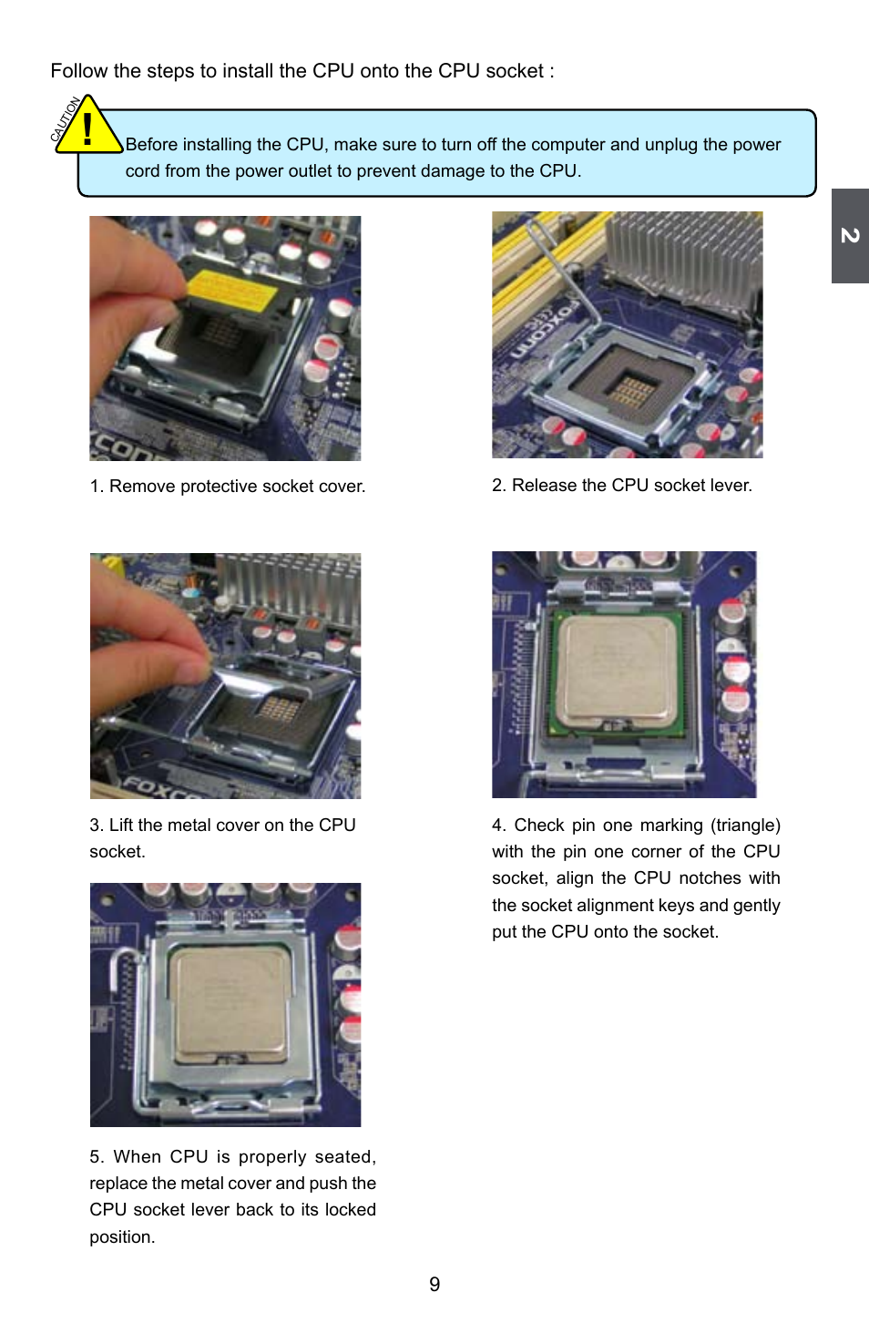 Foxconn P45A User Manual | Page 16 / 116