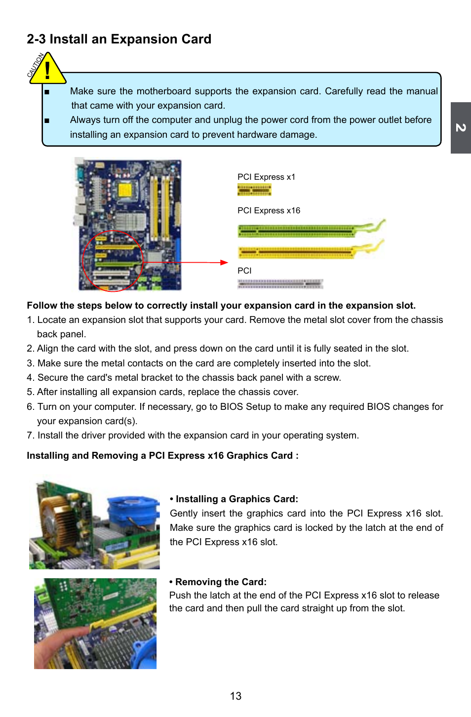 3 install an expansion card | Foxconn P45A User Manual | Page 20 / 116