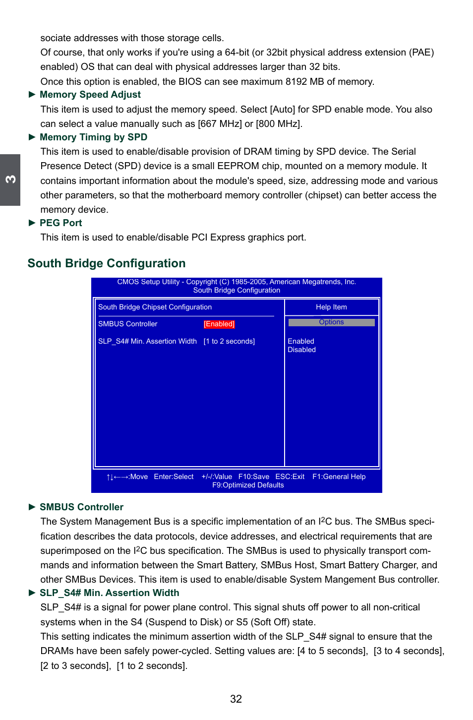 South bridge configuration | Foxconn P45A User Manual | Page 39 / 116