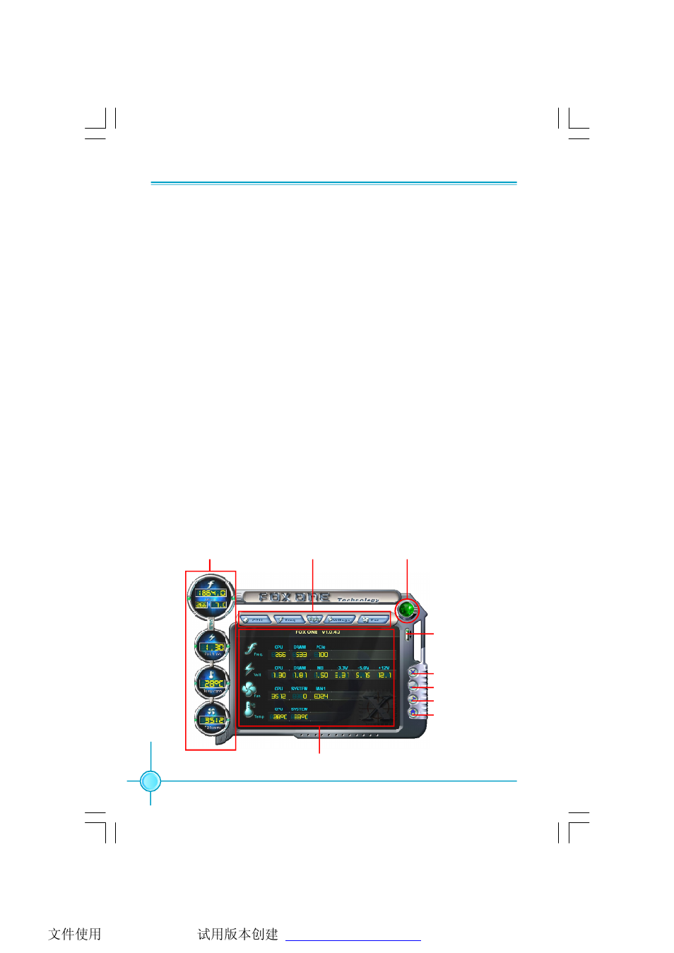 Fox one, Using fox one | Foxconn P9657AA-8EKRS2H User Manual | Page 53 / 66