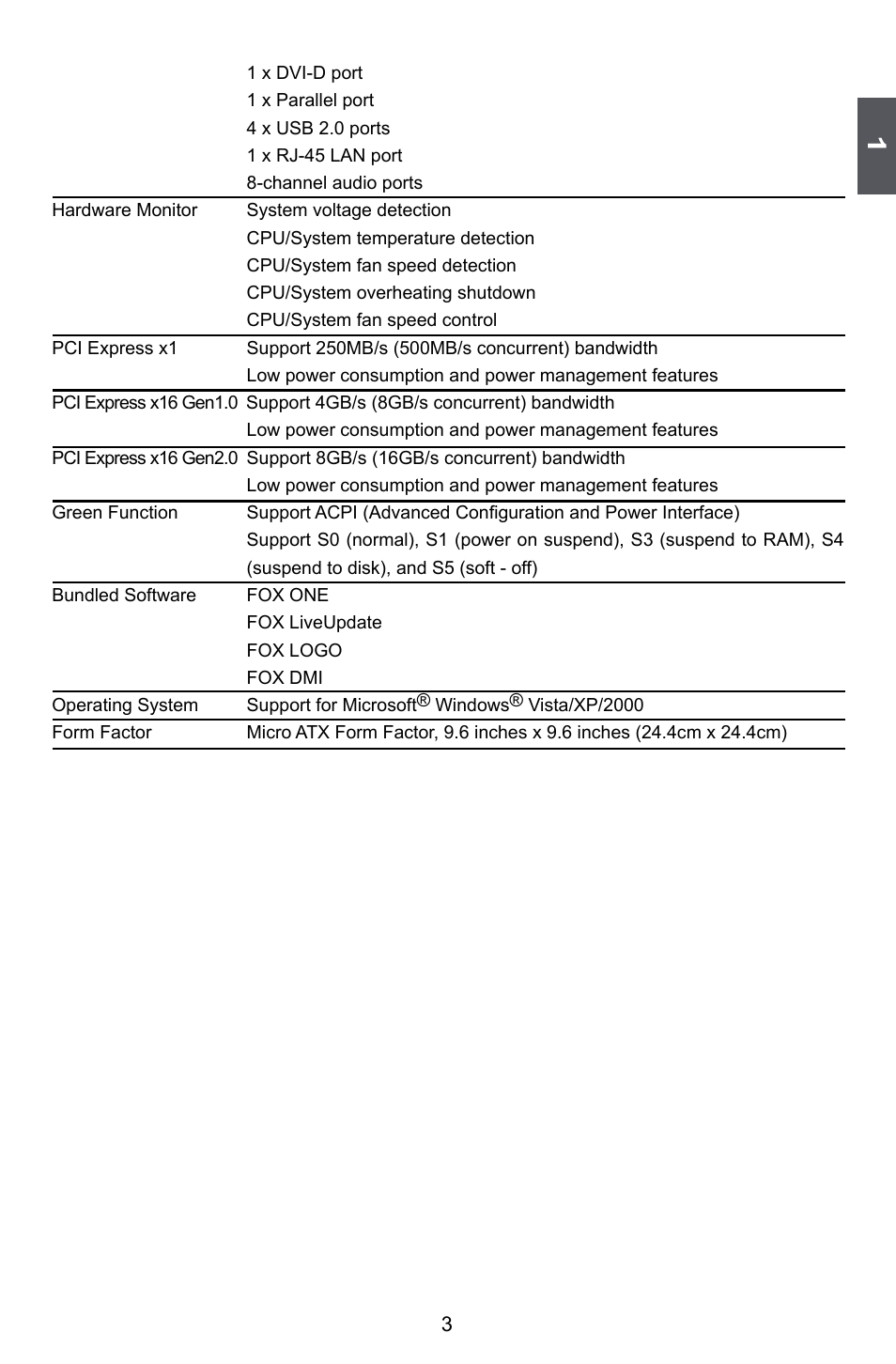 Foxconn Q45M User Manual | Page 10 / 113