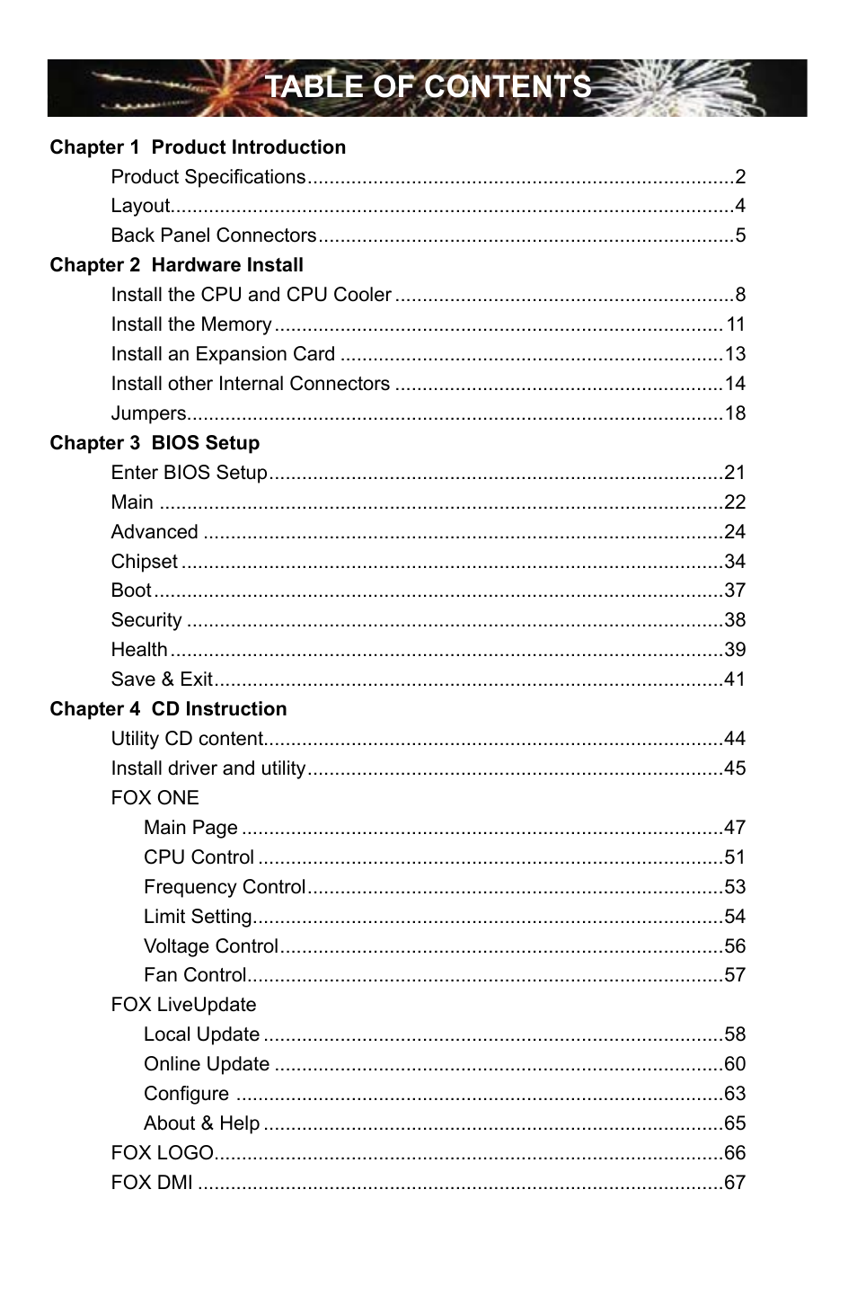 Foxconn Q45M User Manual | Page 6 / 113